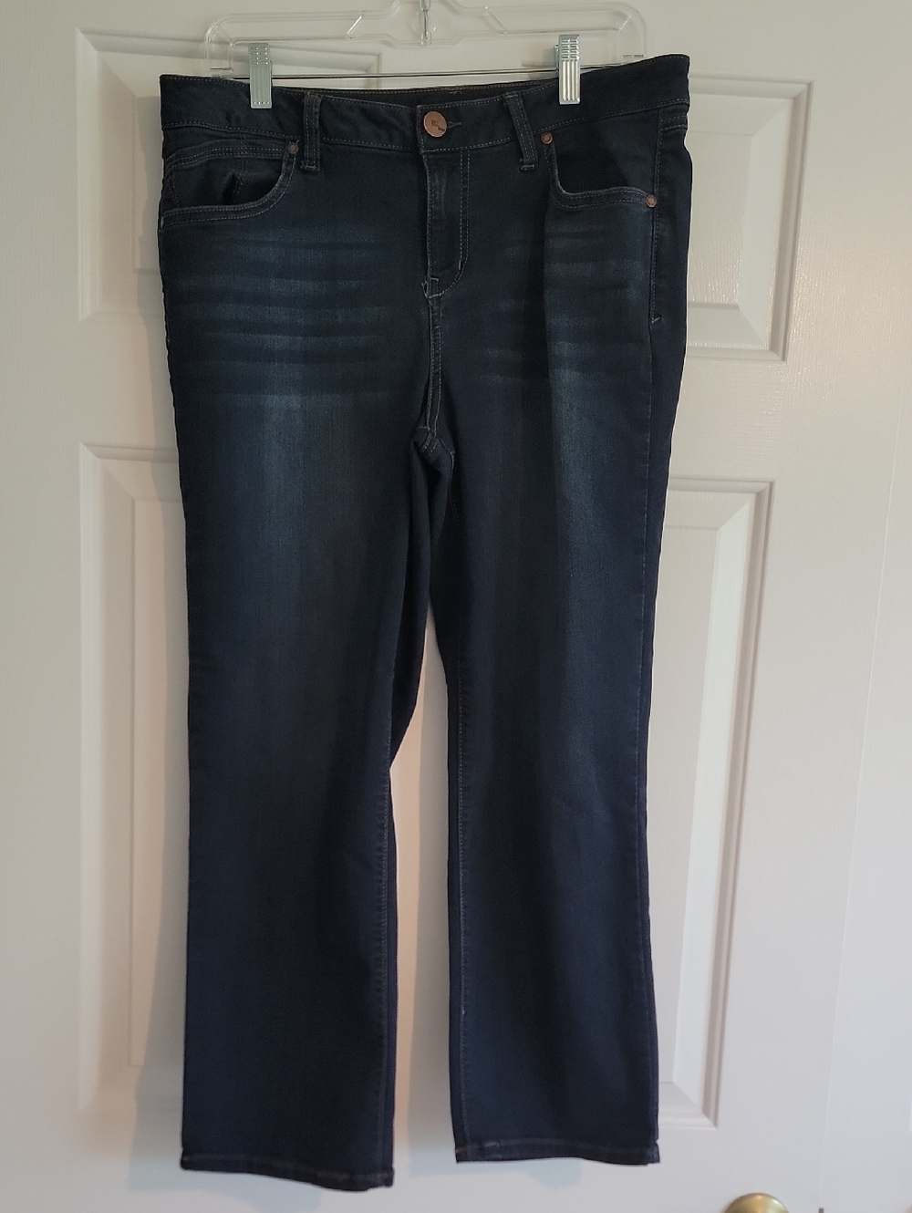 1822 Denim Boot Cut Jeans in Dark Navy